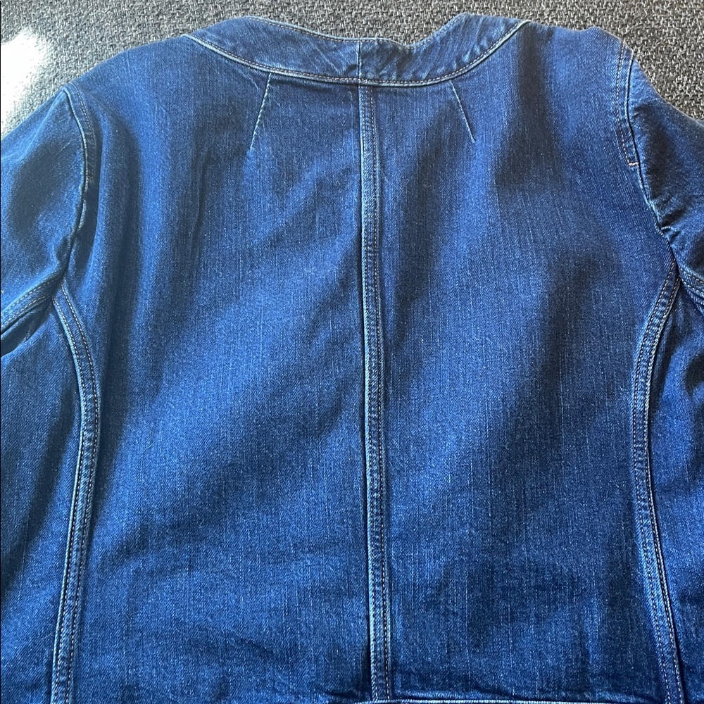 Lady Jacket in Dark Blue Denim - Picture 4 of 4